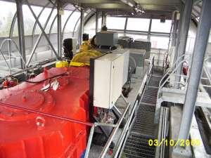 Timber Chair-Motor Room. Photo by: Skilifts.org Member: Helper