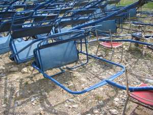 Buckhorn Double-Chairs off line