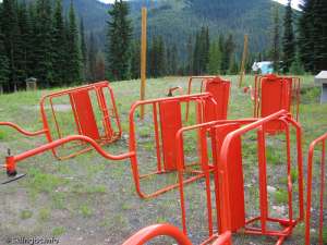 Orange Chair-Chairs off line