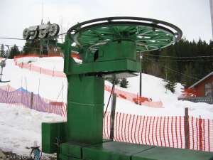 Green T-bar-Bottom Bullwheel