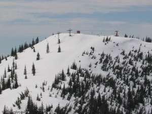 Skyline Double-Top Station in the Distance