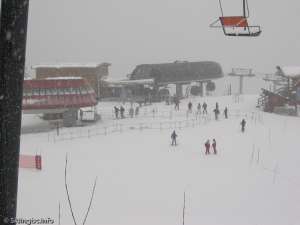 Creekside Gondola-Top Station in distance