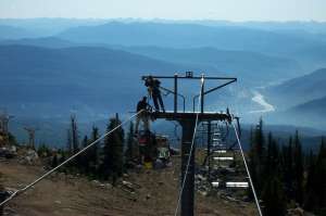 Motherlode Triple-Line Work. Photo by Allan