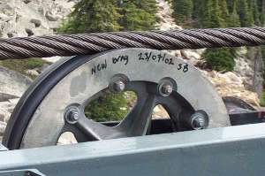 Paradise Triple-Haul Rope and Sheave. Photo by Allan