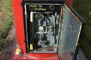 Red Chair-Photo by Allan. Manual Brake