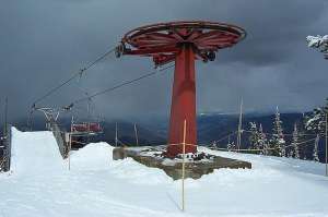 Red Chair-Photo by Allan. Top Station