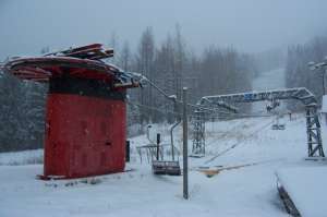 Red Chair-Photo by Allan. Bottom Station