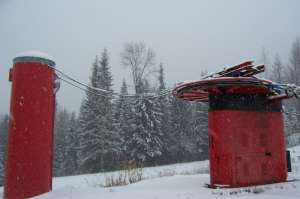 Red Chair-Photo by Allan. Bottom Station