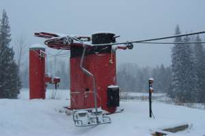 Red Chair-Photo by Allan. Bottom Station