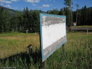 Sparwood-Old Sign