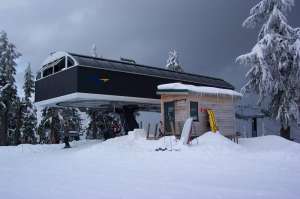 Olympic Express-Top Station. By Whistler (a member of Skiliftforum.com