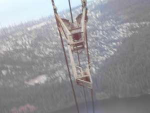 Red Skyride-Line Spacer. Photo By Kmart