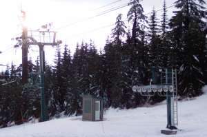 Screaming Eagle Express-Midstation. By Whistler (a member of Skiliftforum.com