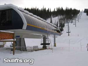 Morrisey Express-Bottom Station. Photo Credit: Skilifts.org