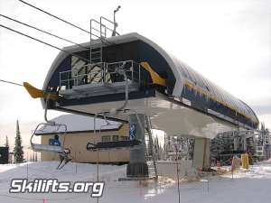 Morrisey Express-Top Station. Photo Credit: Skilifts.org