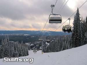 Sunburst Express-Down Line. Photo Credit: Skilifts.org