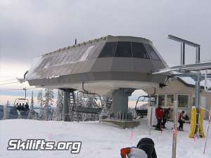 Sundance Express-Turn Station. Photo Credit: Skilifts.org