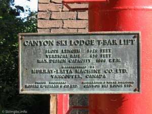 Old T-bar-Murray Latta Plaque