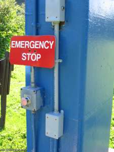 T-bar-Emergency Stop