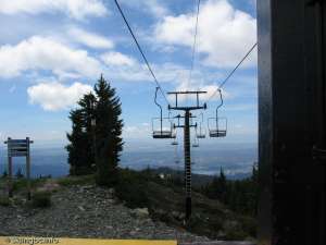 Mystery Peak Chair-Down Line