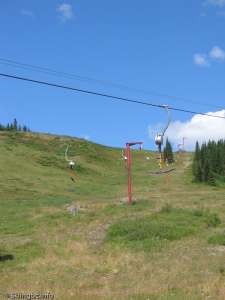 Curved T-bar South-Looking up the Up Line