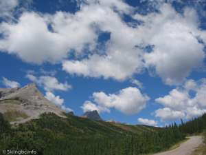 Ski Fortress-Ski Hill in Distance