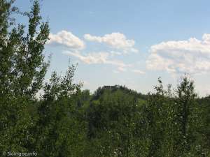 Lake Eden-Ski Hill in Distance