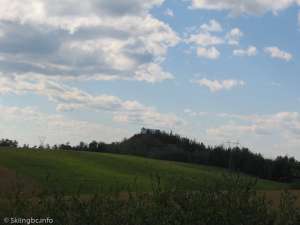 Lake Eden-Ski Hill in Distance
