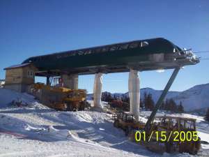 Grizzly Express Gondola-Top Station. Photo by Zage
