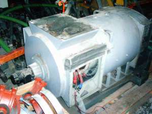 Old Gondola-Electric Drive Motor. Photo by Poloxskier (Bryan)