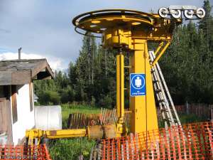 T-bar-Bottom Station