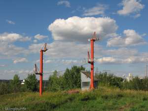 Red T-bar-Breakover Towers