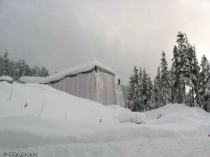 Lodge under construction-